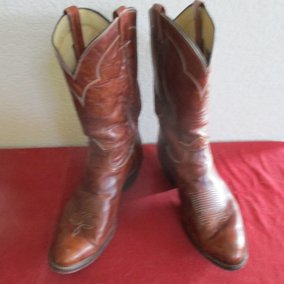 Tony Llama Cowboy Boots Size 2 Eee Mens 